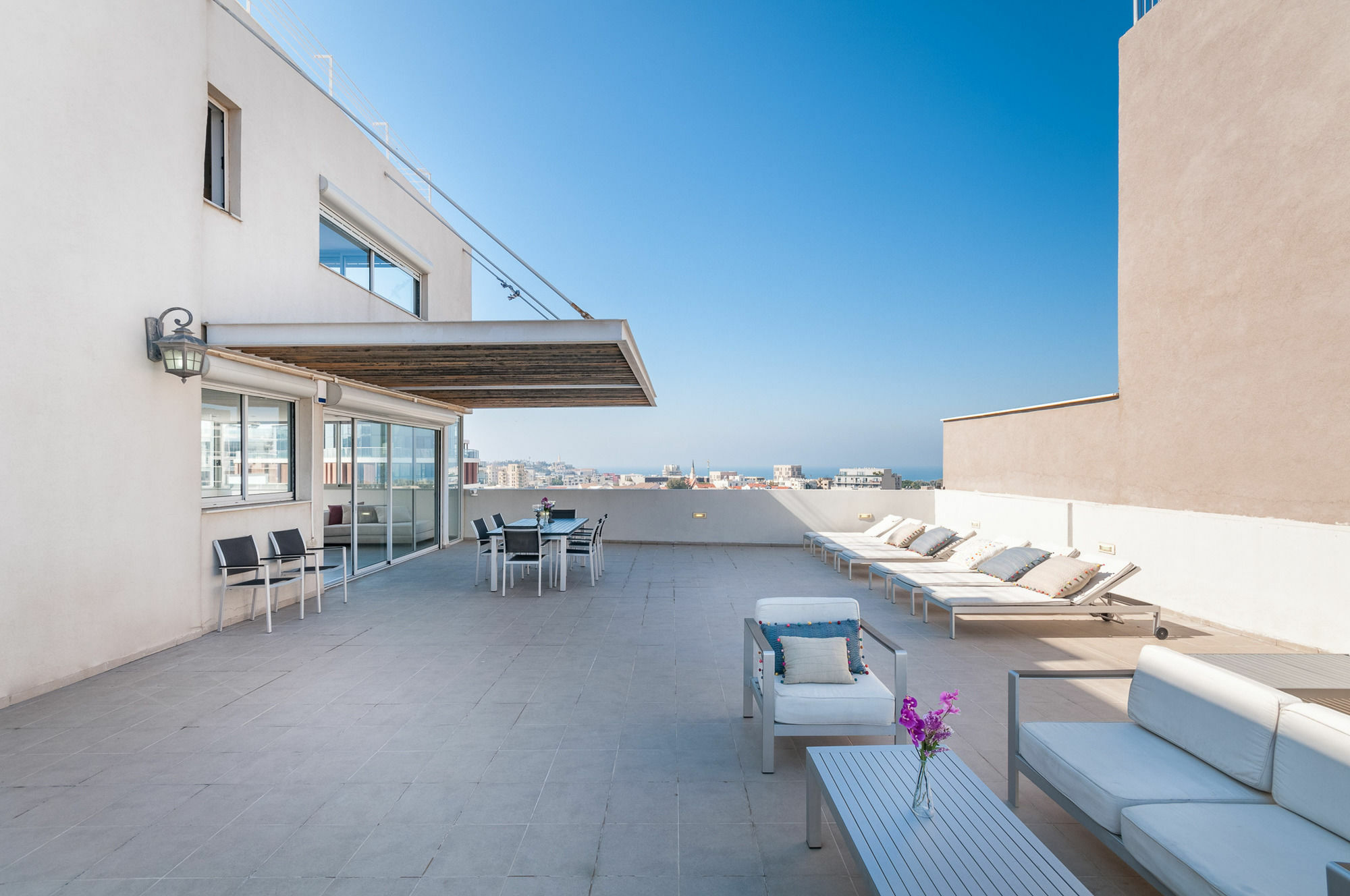 Appartement Abarbanel St Incredible Penthouse à Tel-Aviv Extérieur photo